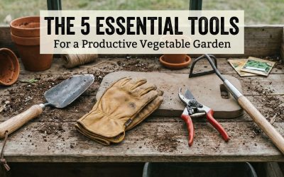 Getting Your Hands Dirty: The 5 Essential Tools Every Vegetable Gardener Needs