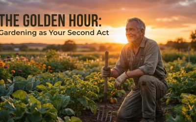 The Golden Hour: Why Gardening is the Ultimate “Second Act” Hobby